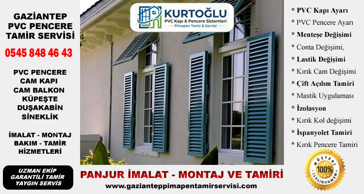 Gaziantep Panjur İmalatı